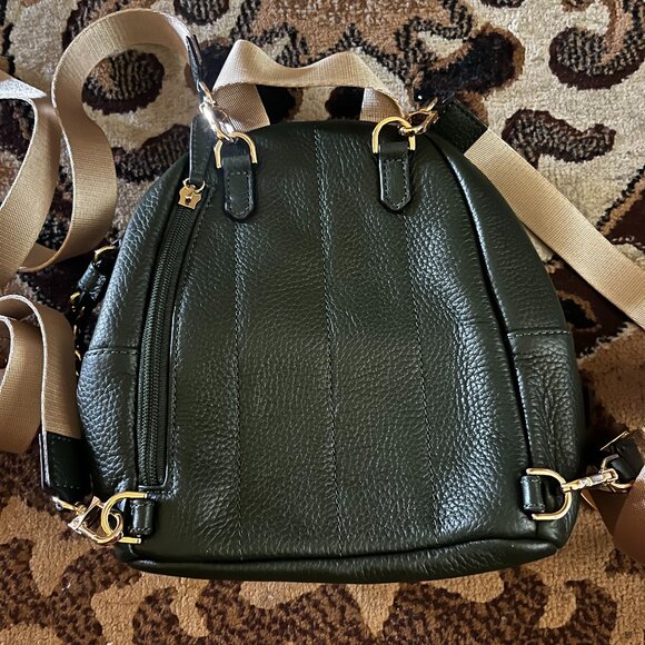MICHAEL KORS Forest Green Mini Backpack - Picture 3 of 3